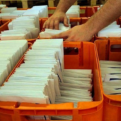 Verpackung auf Paletten